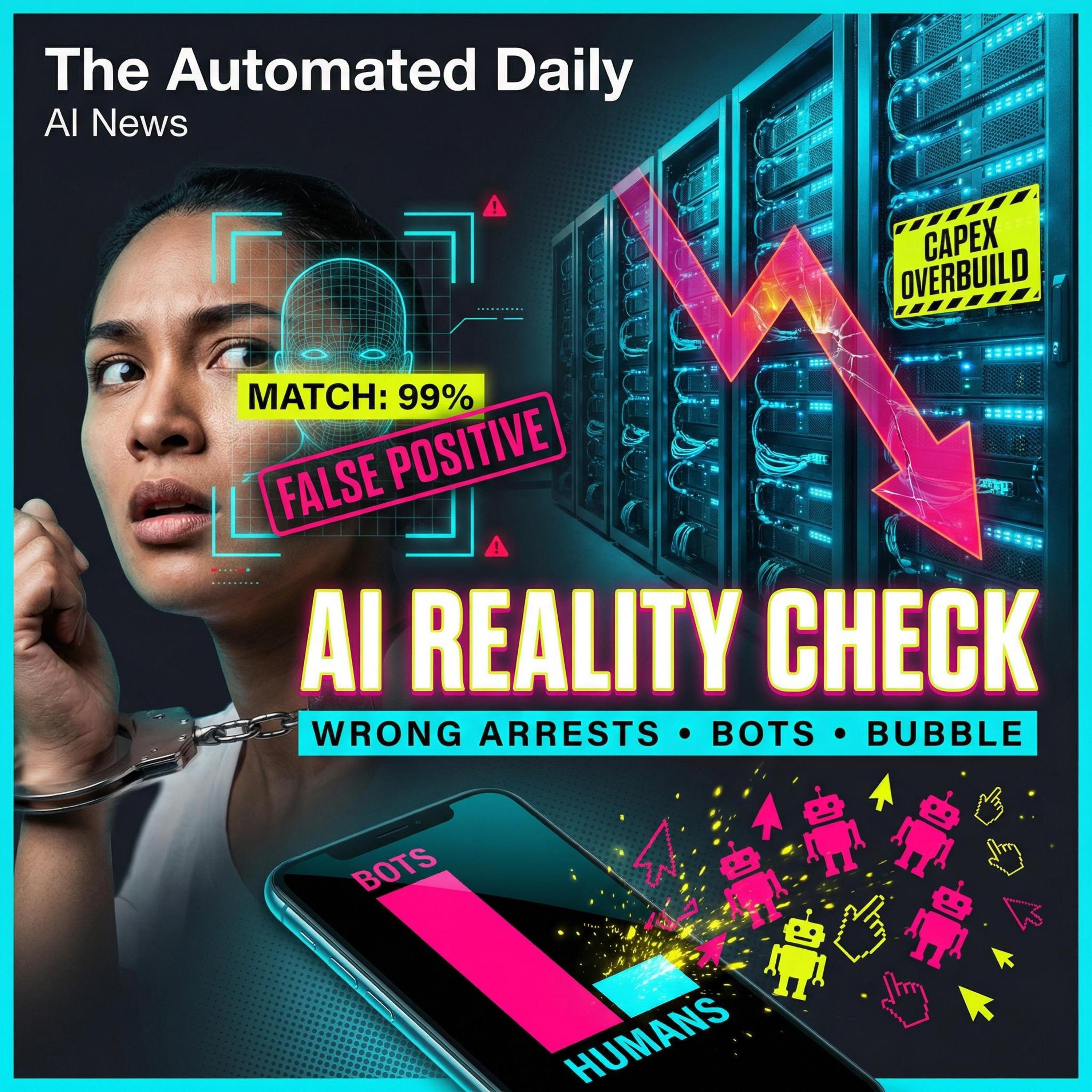 Facial recognition leads to arrest & AI bubble fears and capex - AI News (Mar 30, 2026)