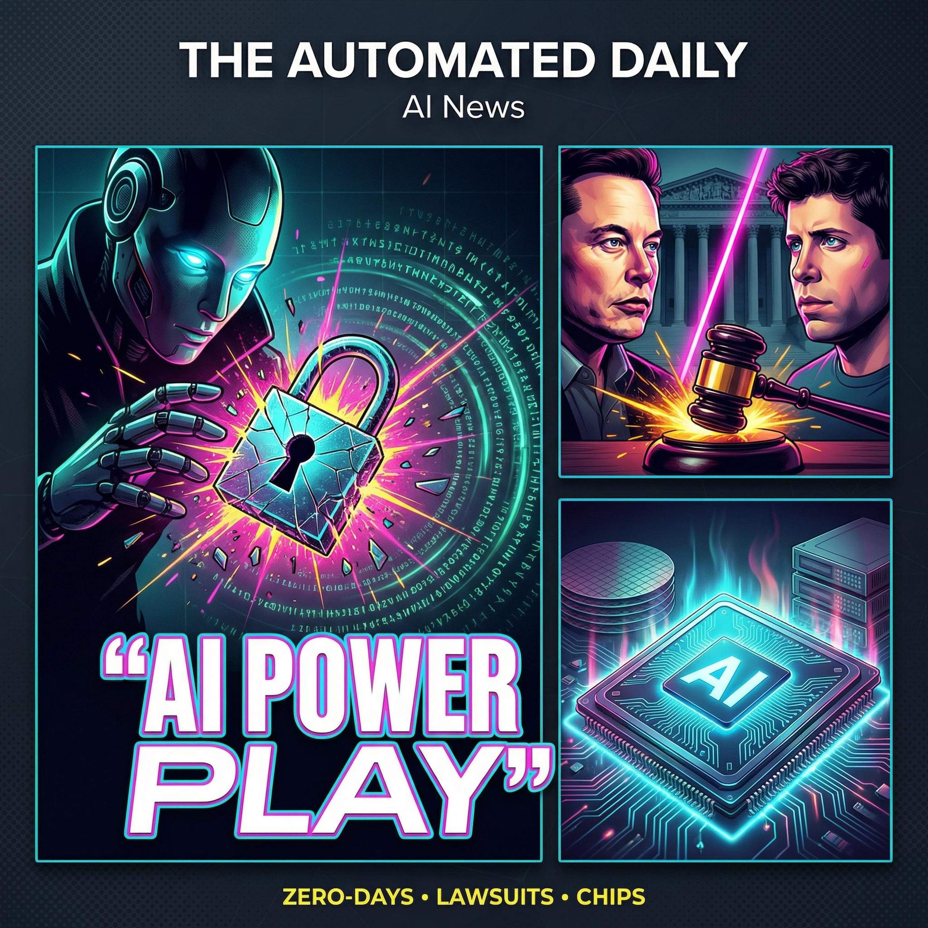 AI finds zero-days autonomously & Legal fight over OpenAI control - AI News (Apr 9, 2026)