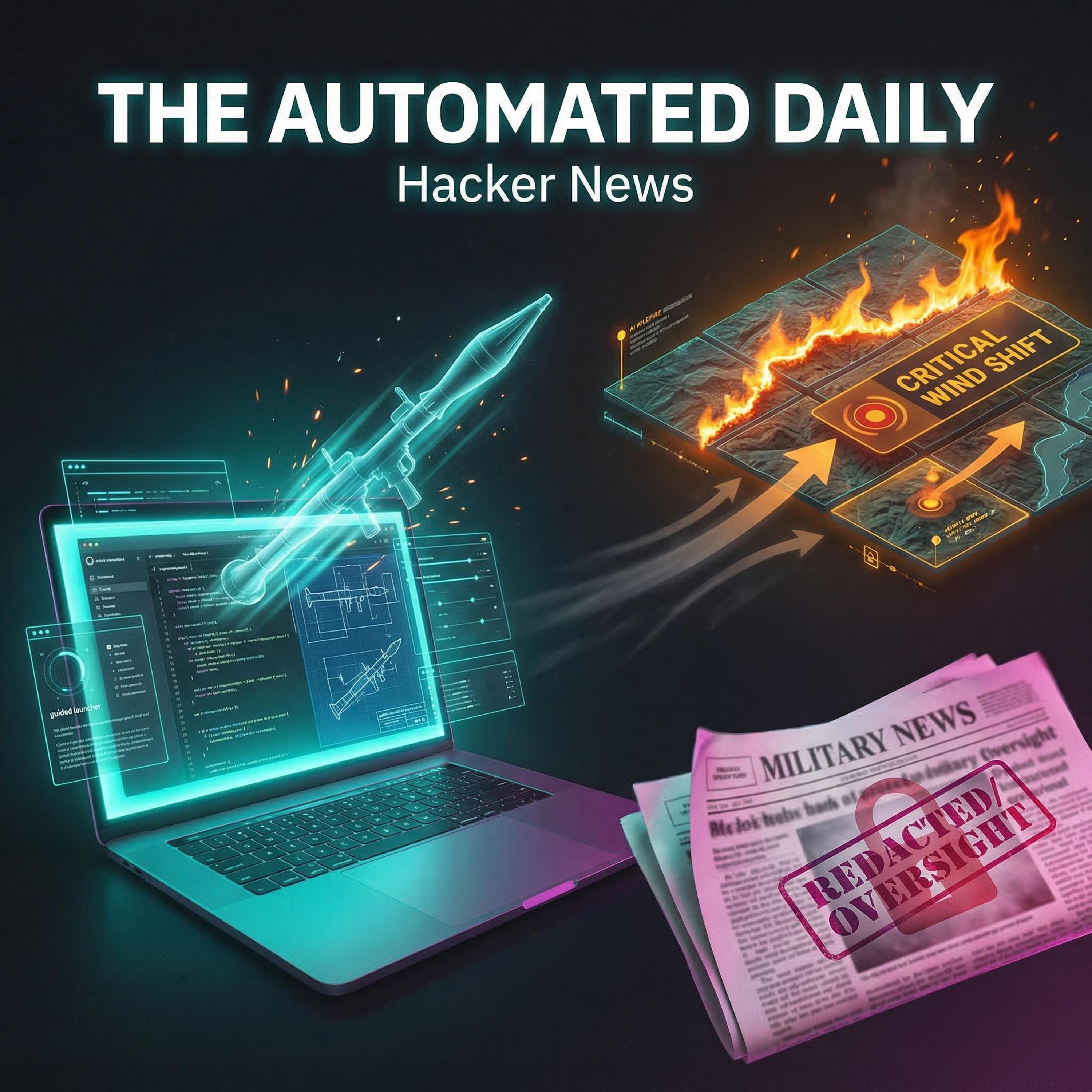 Weapon-like designs posted on GitHub & Pentagon oversight of Stars and Stripes - Hacker News (Mar 15, 2026)