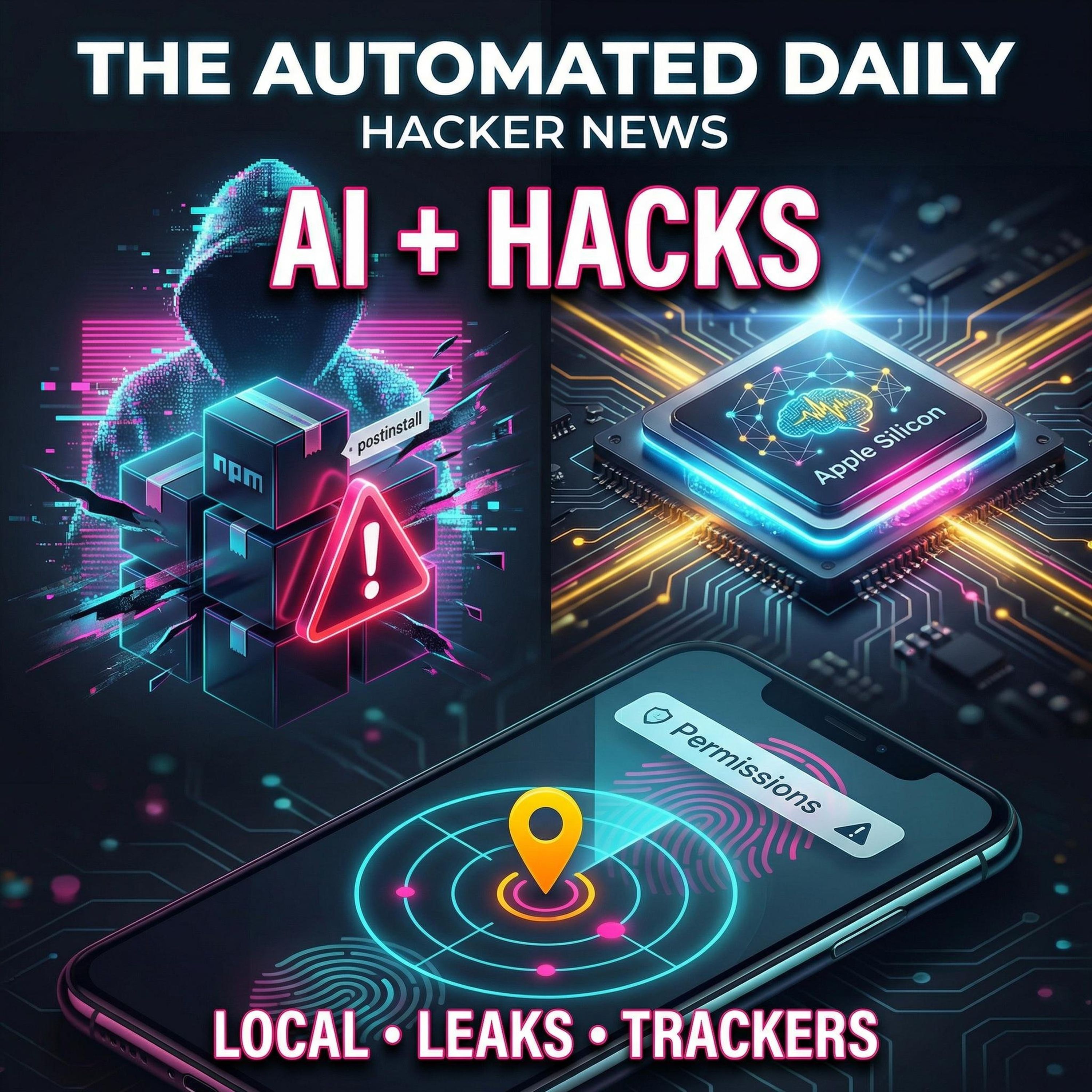 Axios npm supply-chain compromise & Apple Silicon LLM speedups - Hacker News (Mar 31, 2026)