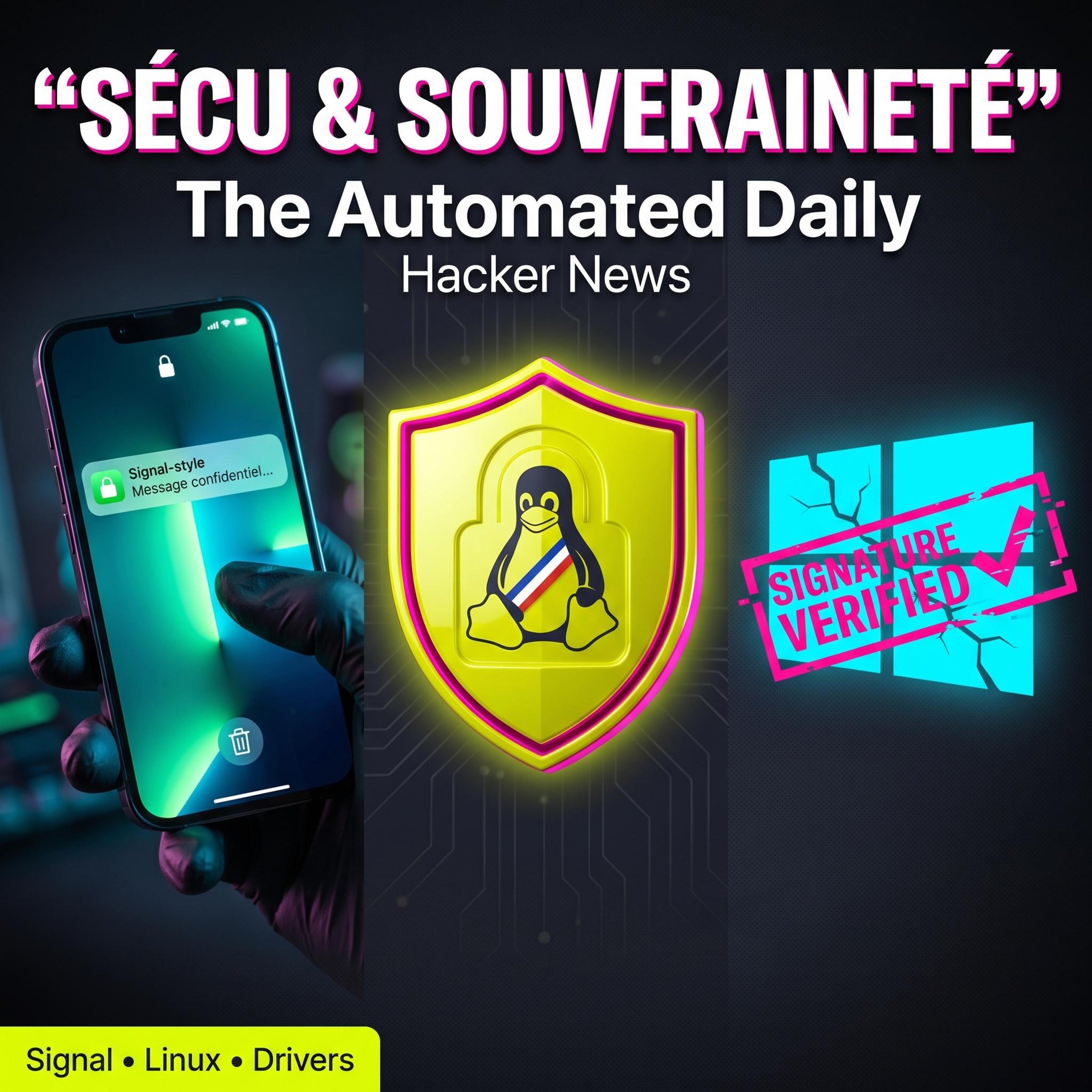 Signal, iOS et notifications policières - Actualités Hacker News (10 avr. 2026)