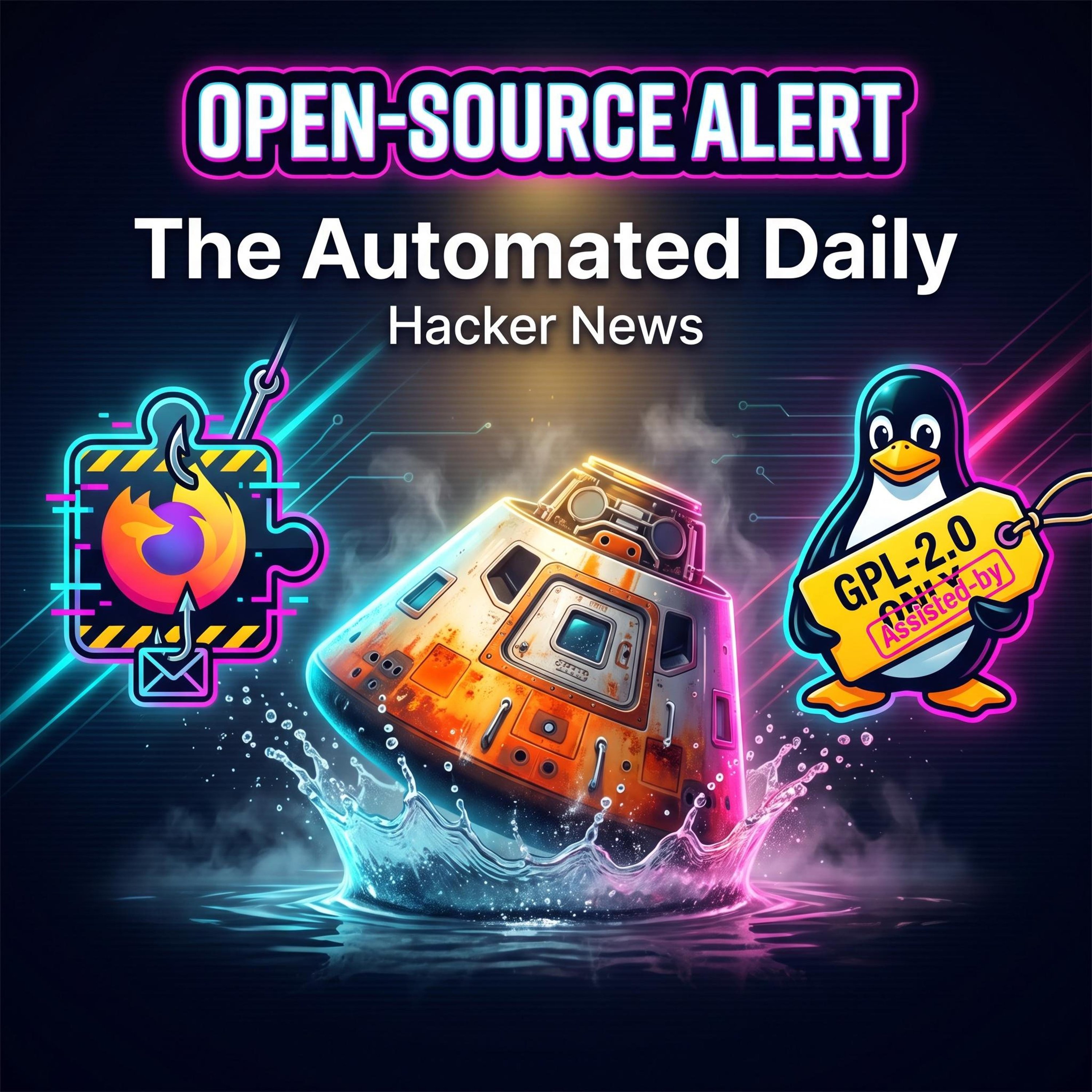 Firefox add-ons: 84k scrape & Linux kernel rules for AI - Hacker News (Apr 11, 2026)