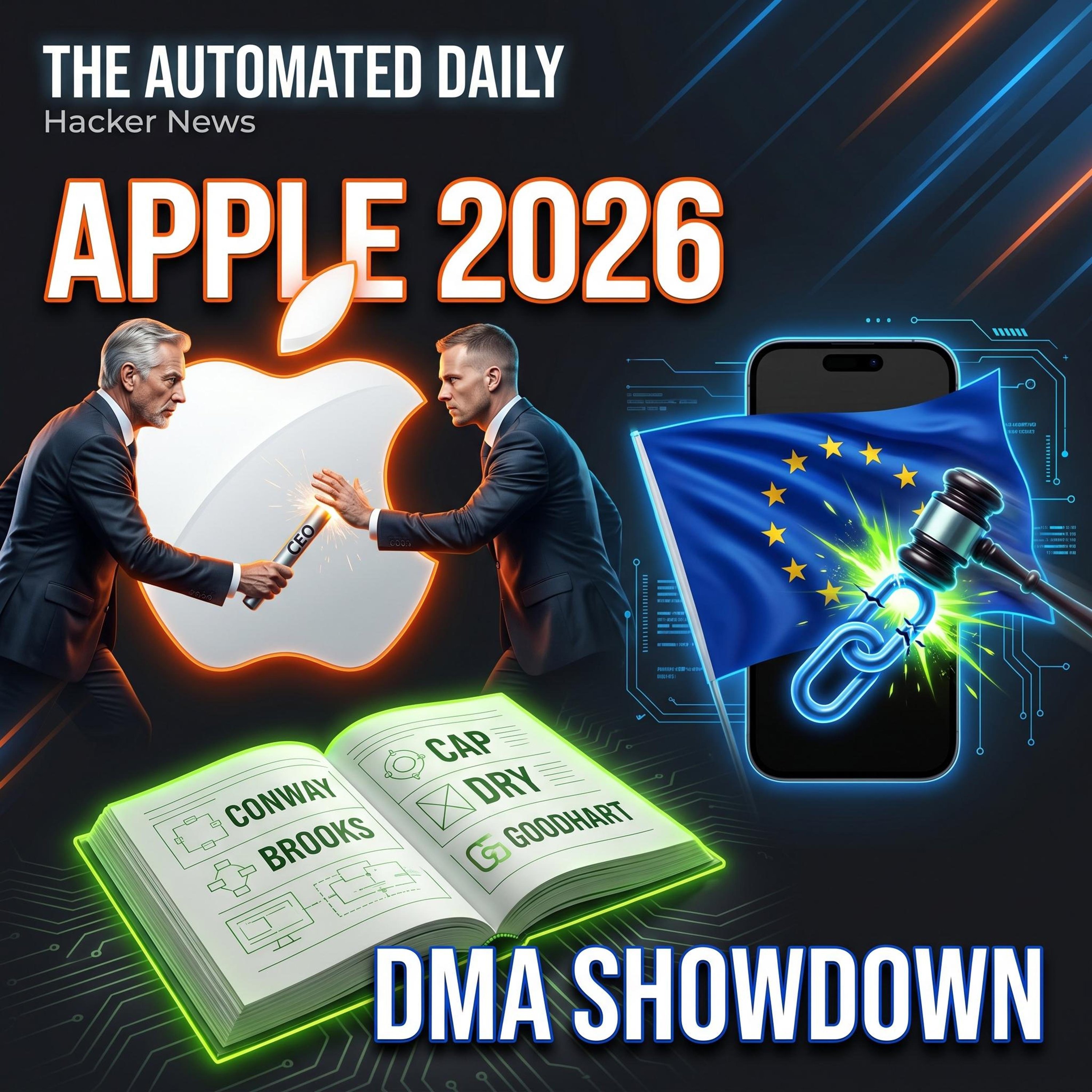 Apple change de CEO & DMA et interopérabilité iOS - Actualités Hacker News (21 avr. 2026)