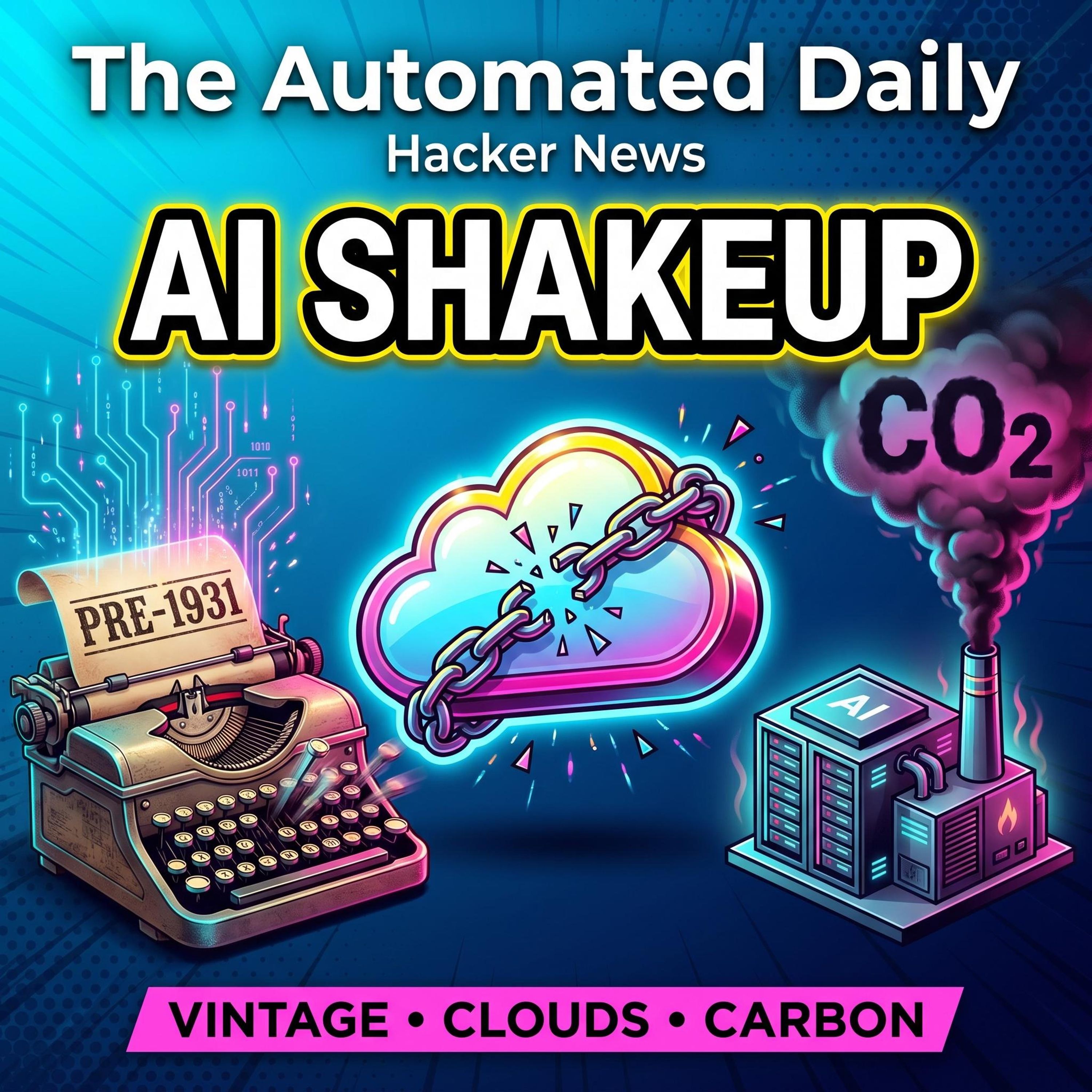 Vintage AI trained pre-1931 & OpenAI cloud exclusivity ends - Hacker News (Apr 28, 2026)