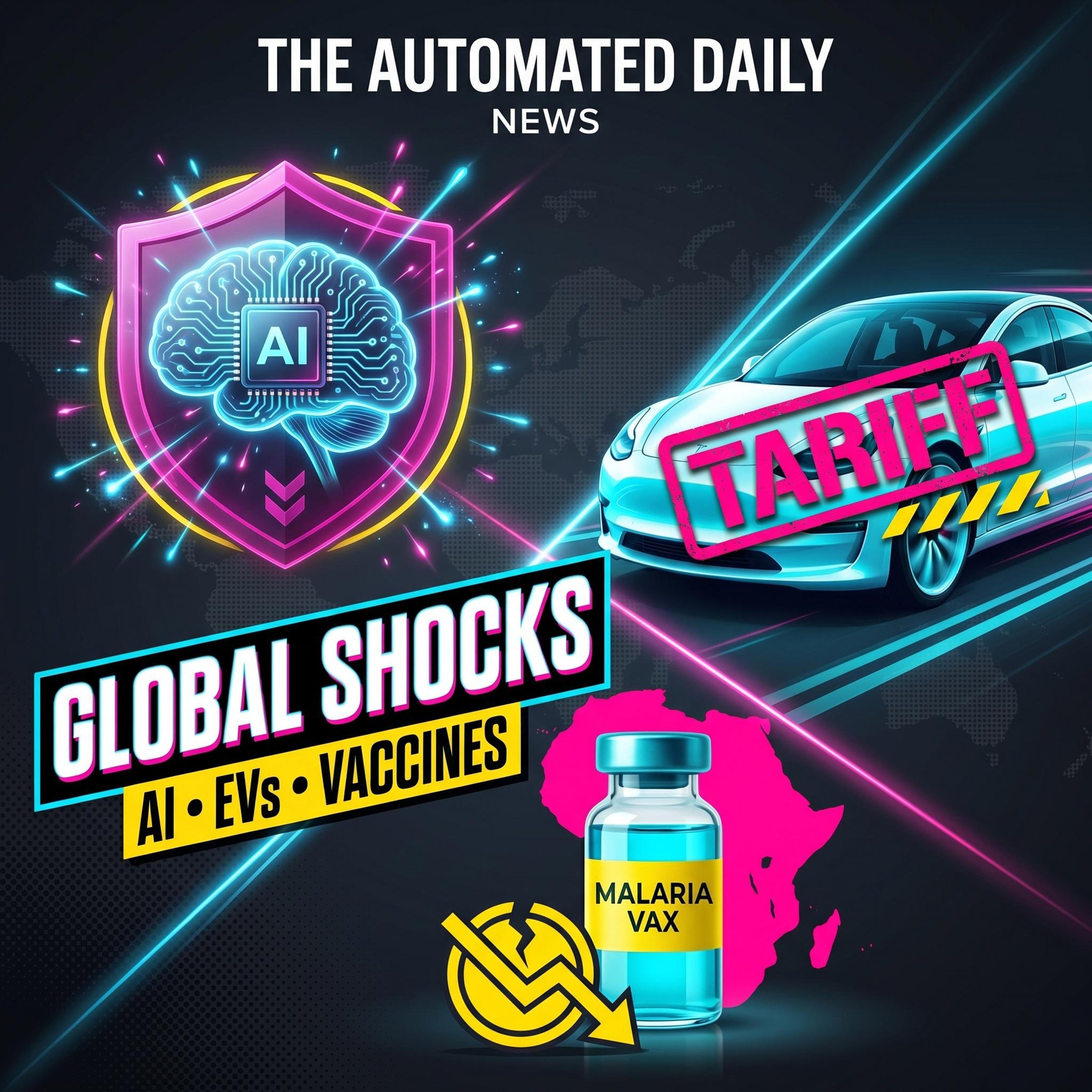 Malaria vaccine rollout funding warning & Energy shocks spur clean alternatives - News (Apr 26, 2026)