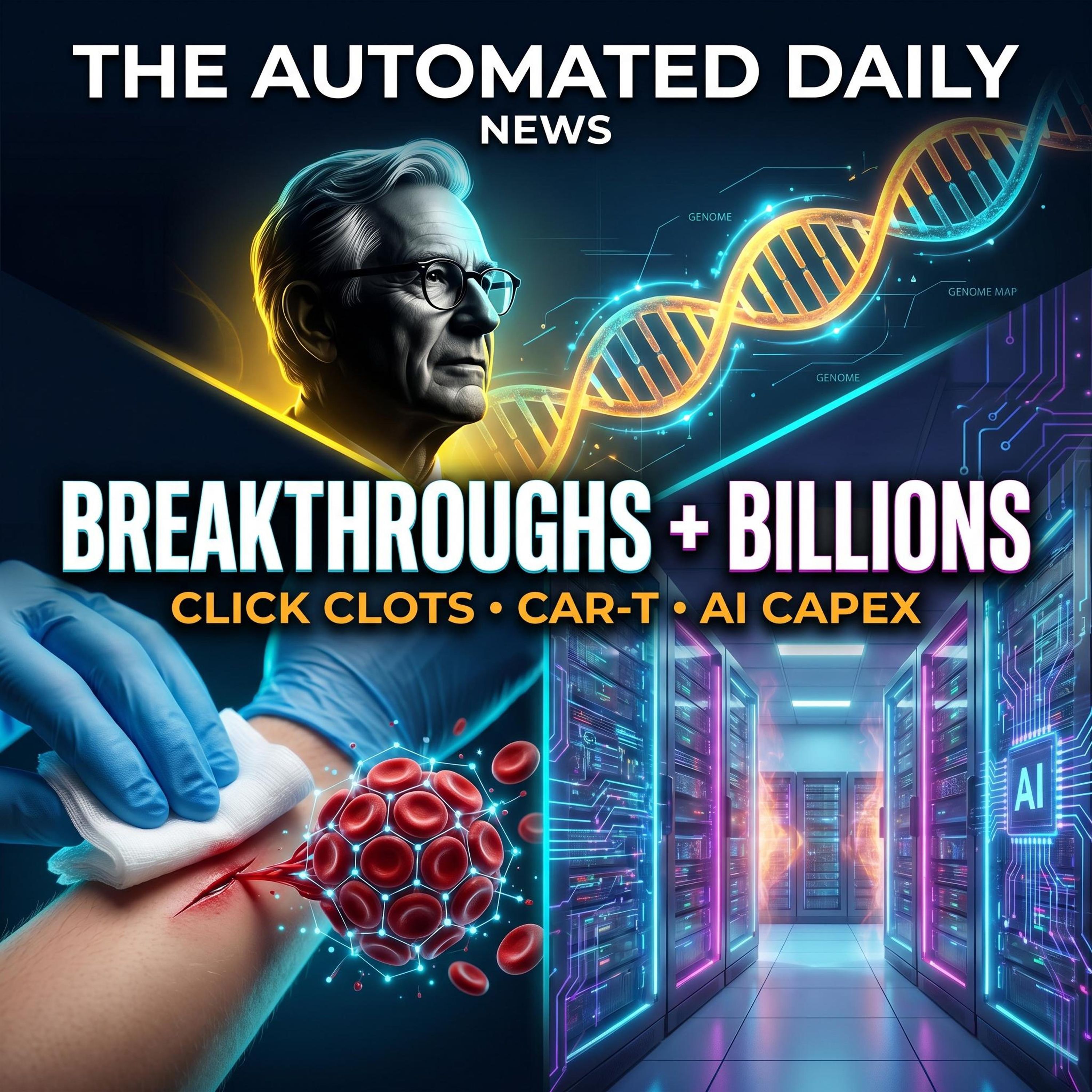 Faster bleeding control with click clots & Stem-like CAR-T shows promise - News (May 1, 2026)