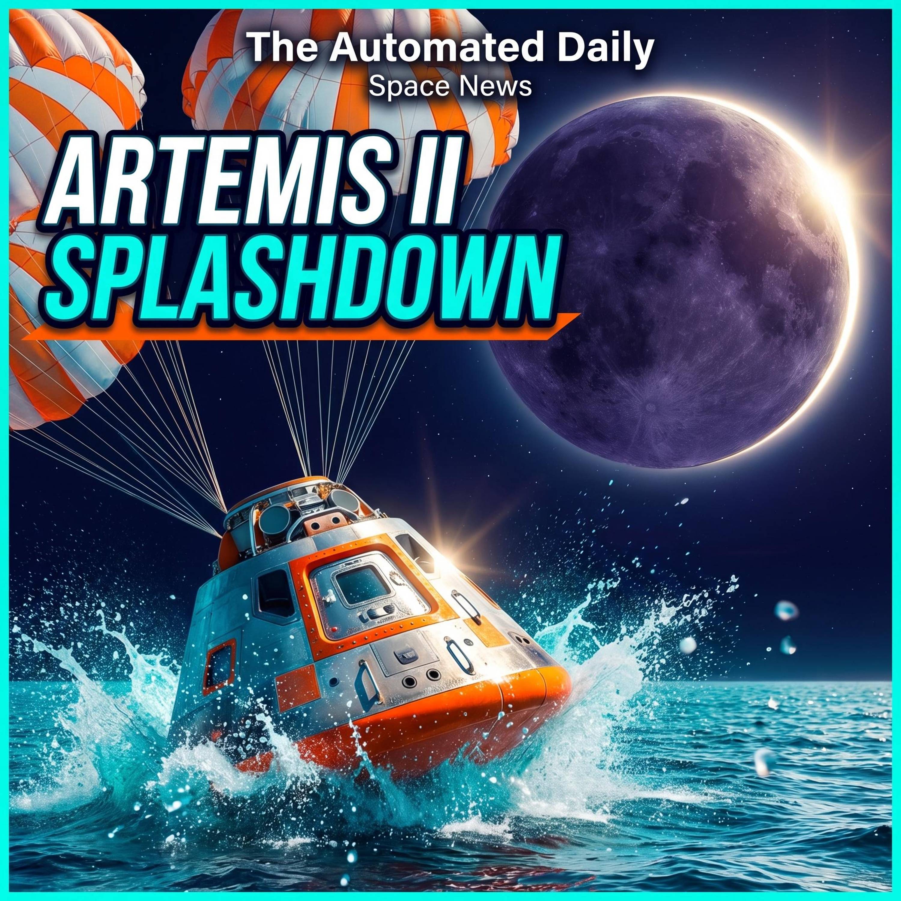 Artemis II crew returns home & Historic lunar mission records broken - Space News (Apr 13, 2026)