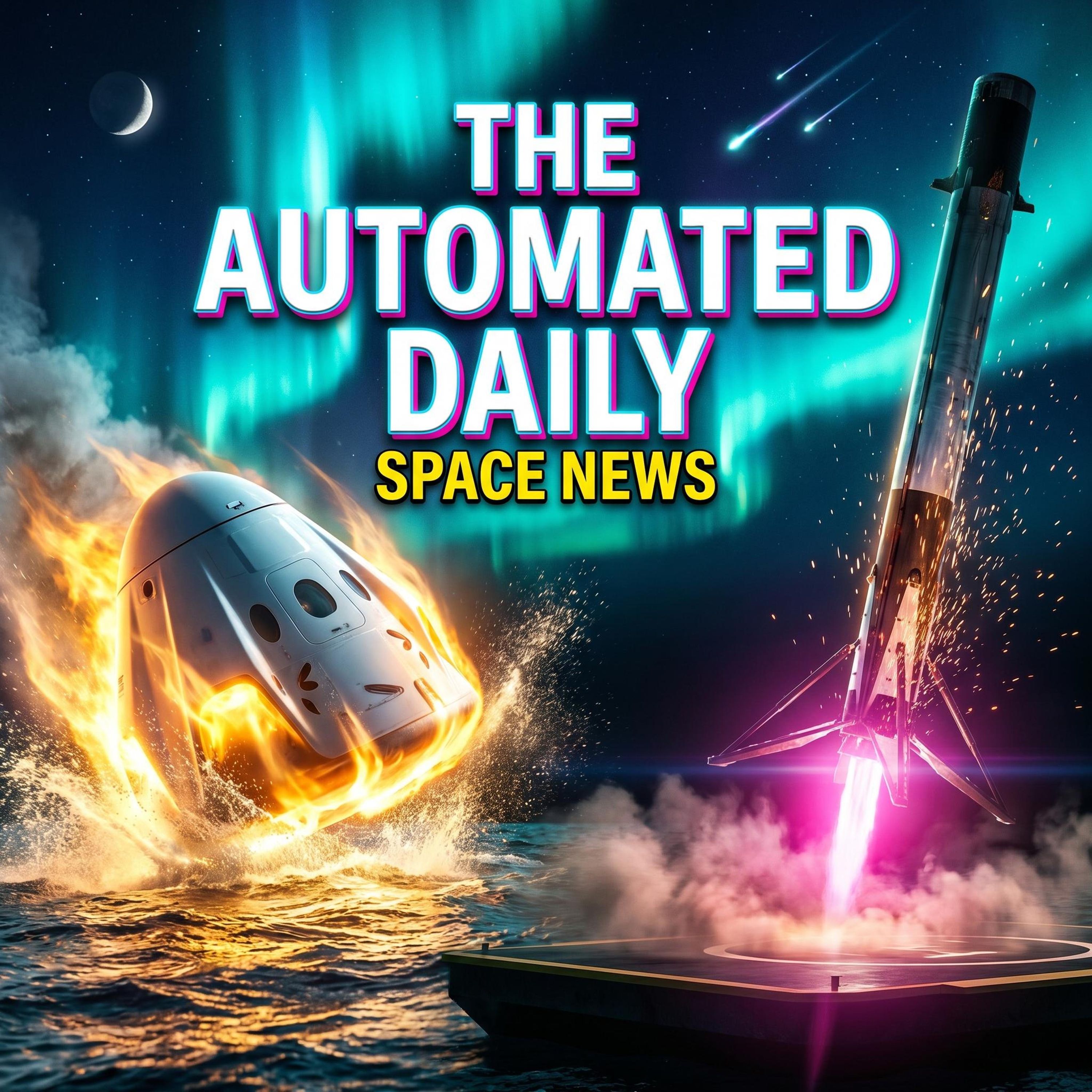 Artemis II returns from Moon & SpaceX Starlink launch at Vandenberg - Space News (Apr 18, 2026)