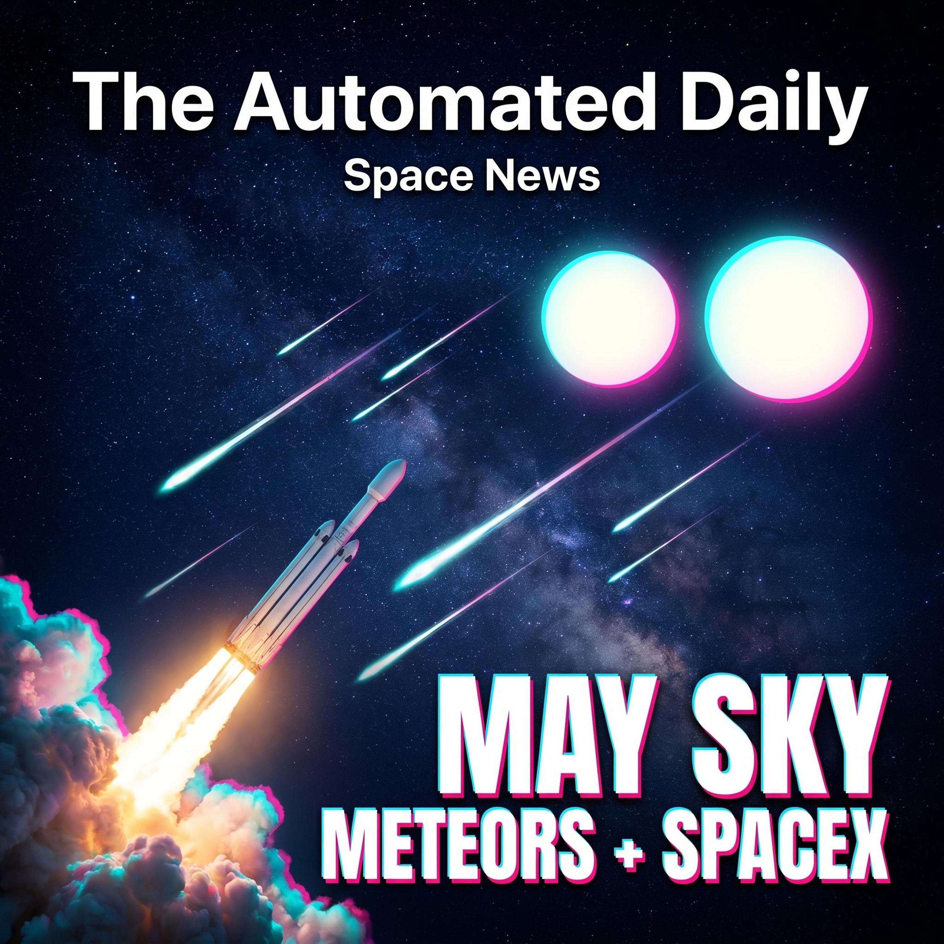 El pico de la lluvia de meteoros Eta Acuáridas - Noticias del Espacio (2 may 2026)