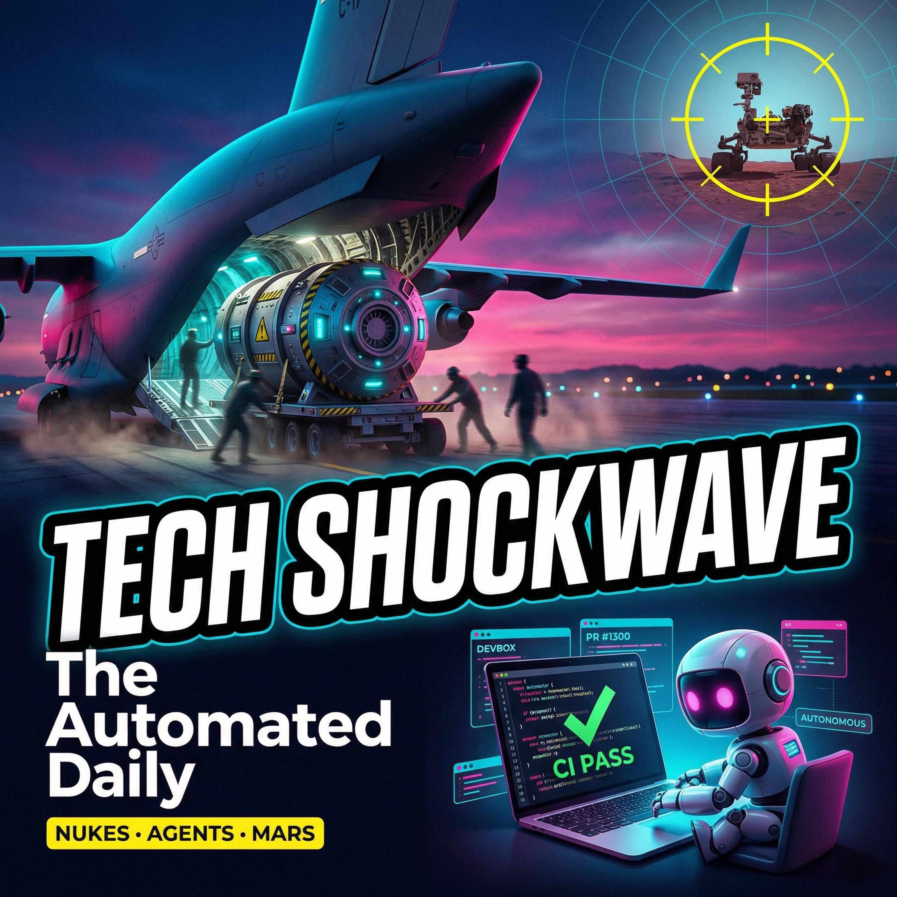 Micro-réacteur nucléaire transporté par avion - Actualités Technologiques (23 févr. 2026)