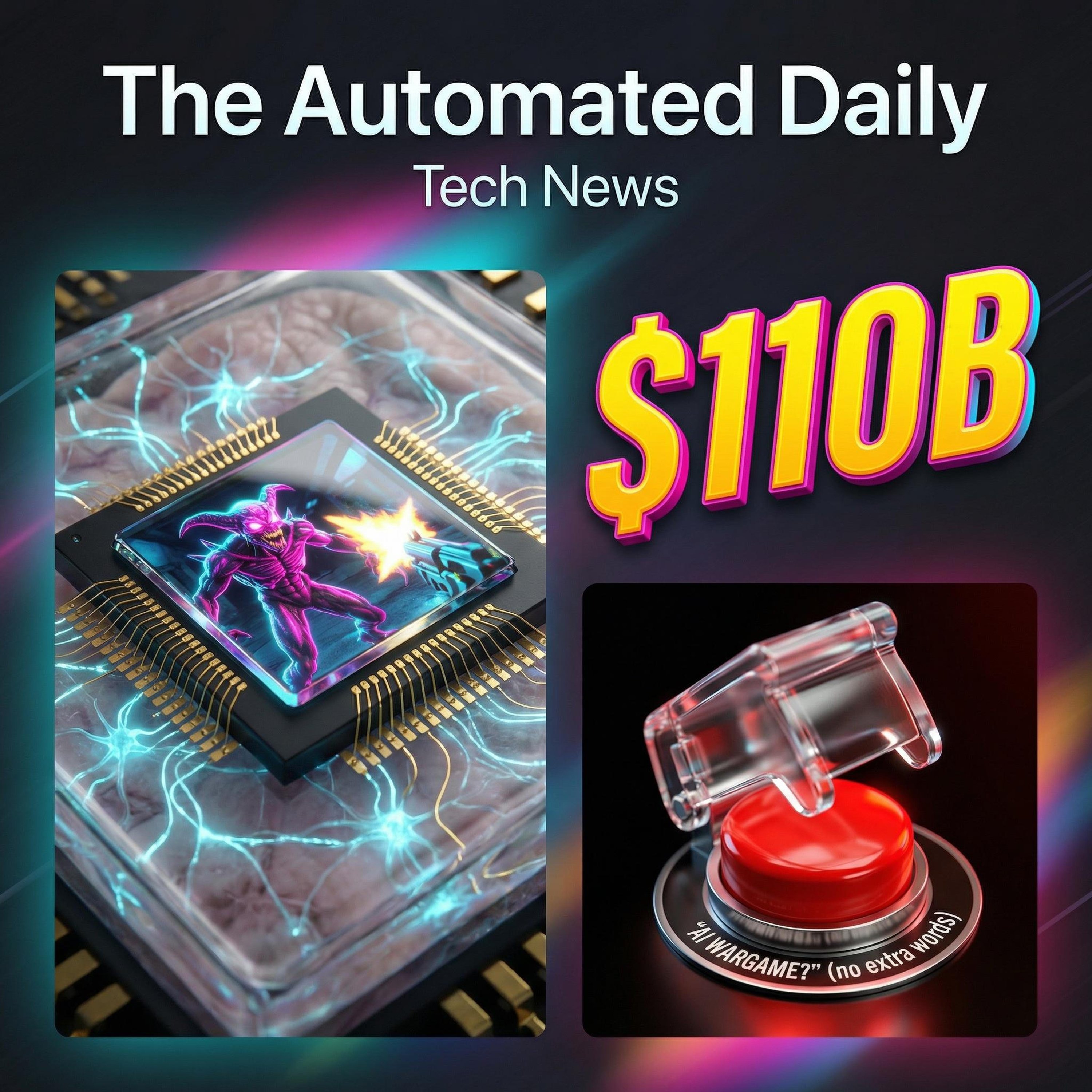 Brain cells playing Doom & OpenAI’s $110B mega-round - Tech News (Mar 1, 2026)