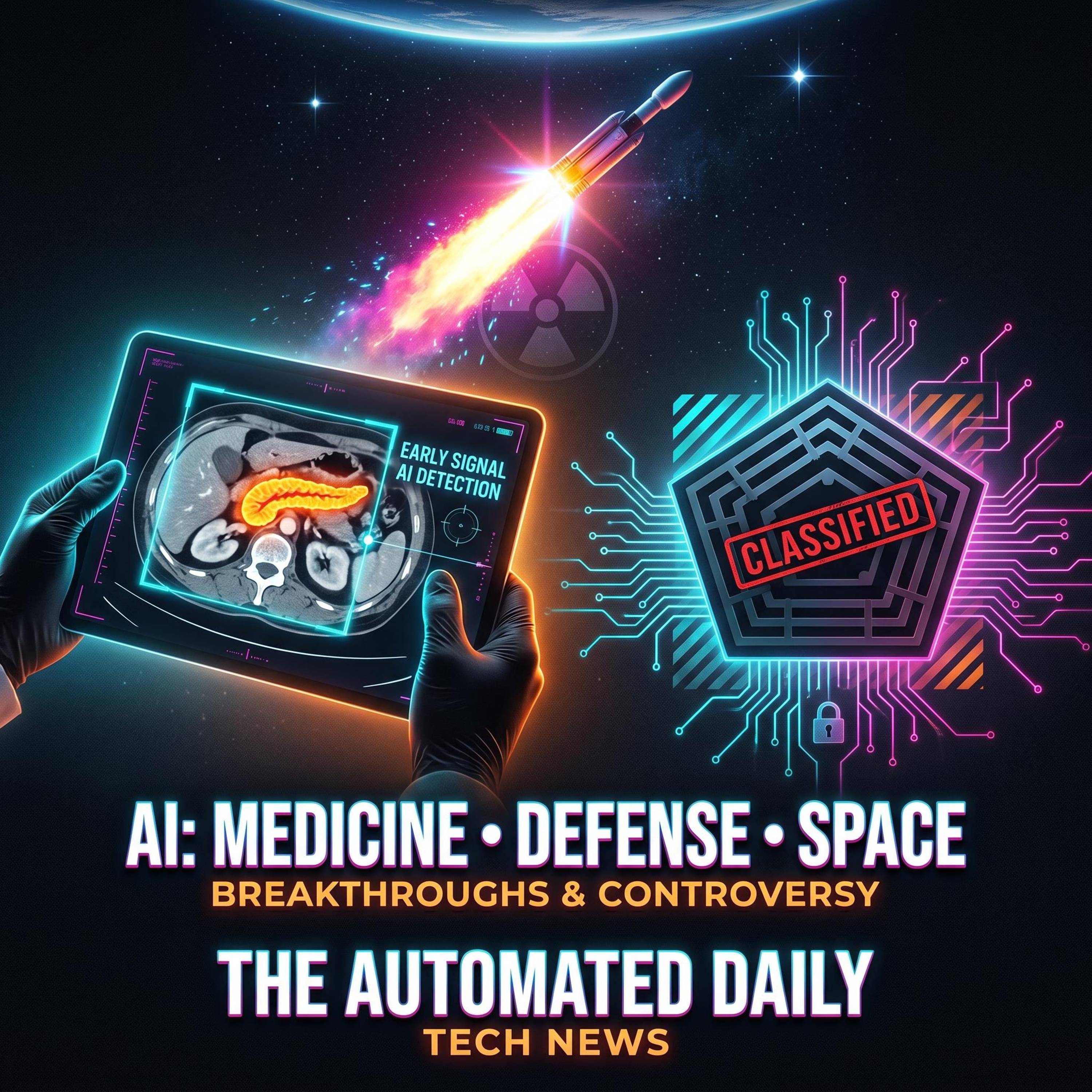 AI spots pancreatic cancer earlier & Pentagon brings AI into classified systems - Tech News (May 3, 2026)